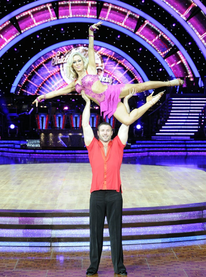 Ben Cohen and Kristina Rihanoff