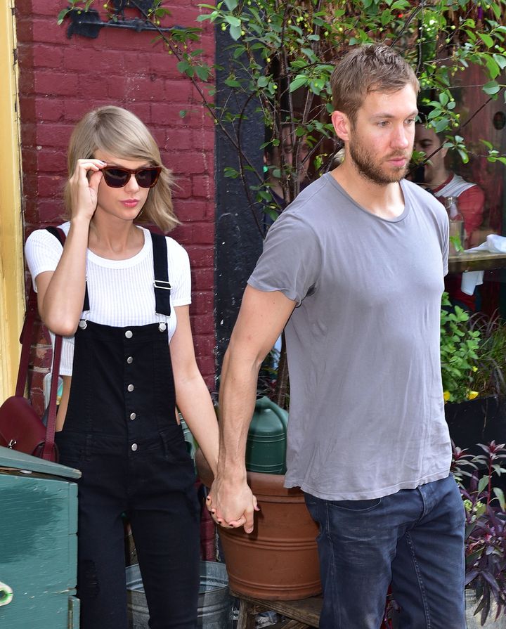 Taylor Swift and Calvin Harris