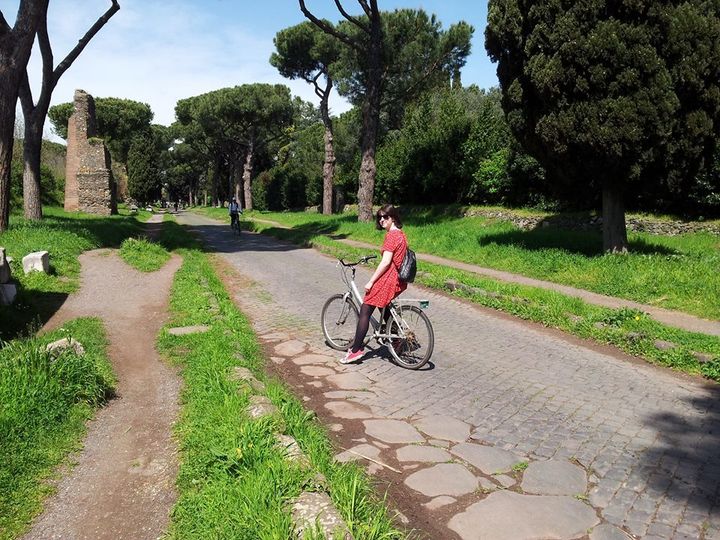Cycling on the Appian Way