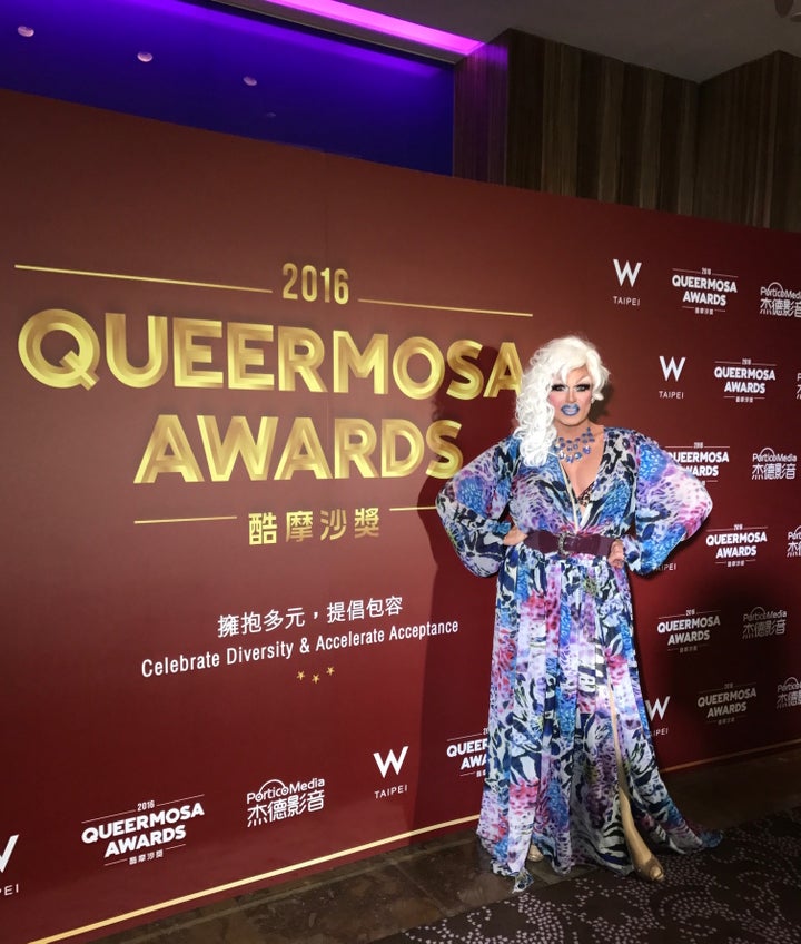 HuffPost Blogger Pollo Del Mar Attends Taiwan’s First-Annual Queermosa Awards.