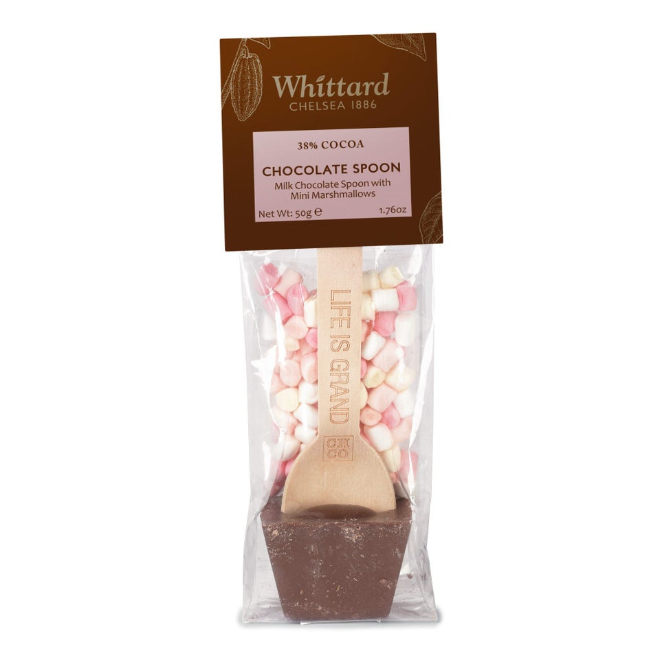 Milk Chocolate Spoon With Marshmallow, £3