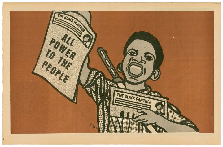 <p>The Black Panther Party Newspaper</p><p>Courtesy of Stuart A. Rose Manuscript, Archives,</p><p>and Rare Book Library at Emory University</p>
