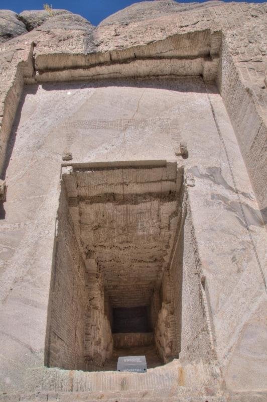 The entrance to the Hall of Records is 11 feet wide and 18 feet high.