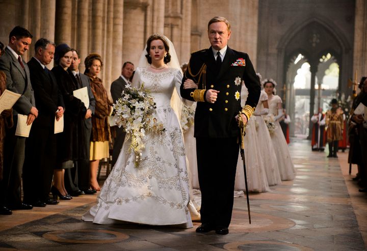 Jared Harris steals the first couple of episodes as the ailing King George VI