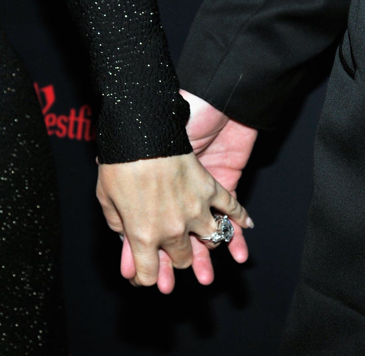 The bling gives Kim Kardashian's a run for its money.