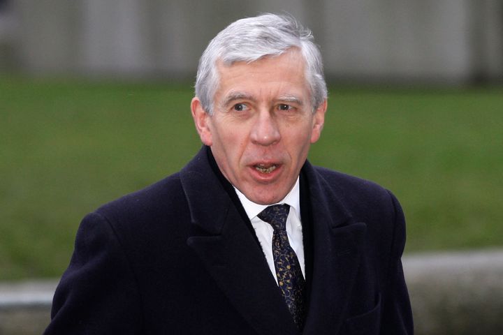 Jack Straw arrives for the Iraq Inquiry in 2011