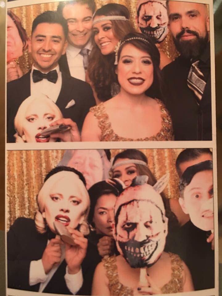 Some eerie photo booth fun.