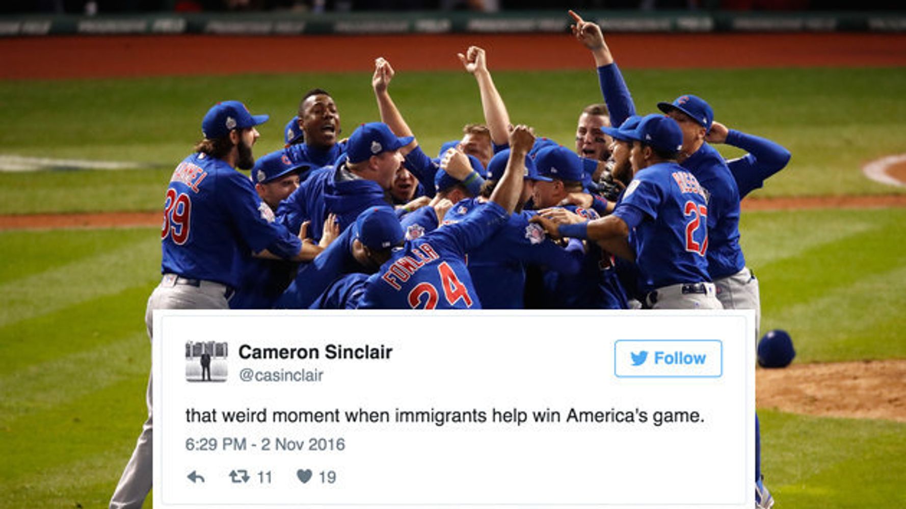Chicago Cubs Win World Series: Hollywood Reacts – The Hollywood Reporter