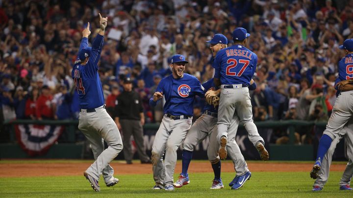 Chicago Cubs win World Series Championship.