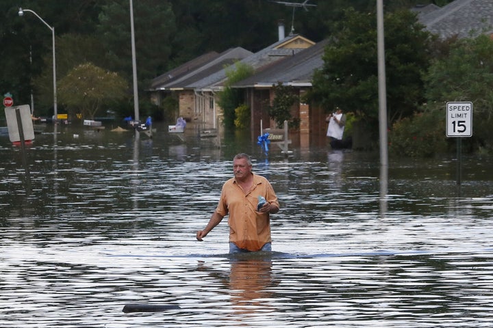 The National Oceanic and Atmospheric Administration said climate change made floods like those in Louisiana in August