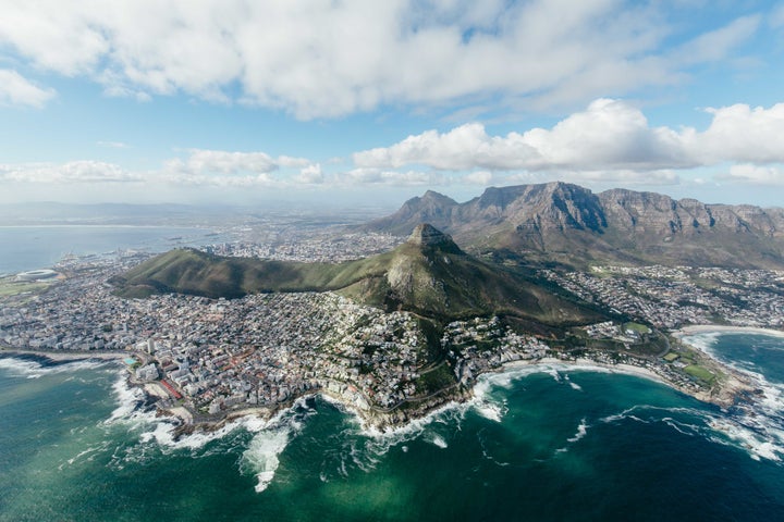 <p>Cape Town from above</p>
