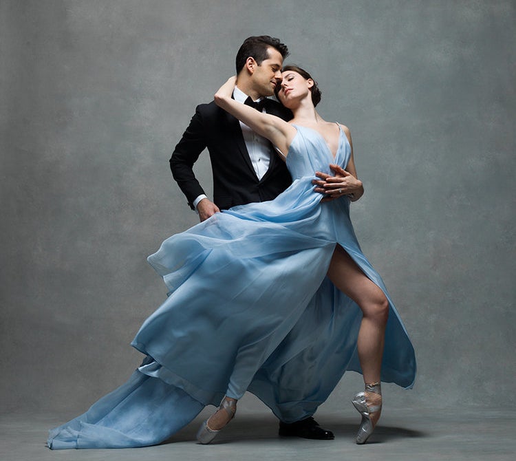 Robert Fairchild and Tiler Peck Principal of the New York City Ballet.