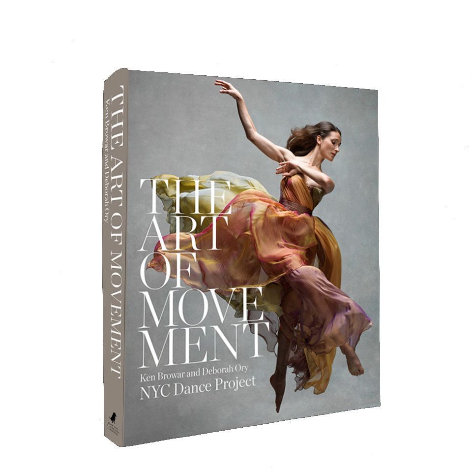 Book Cover featuring Masha Maddux Dashkina, a principal at the Martha Graham Dance Company.