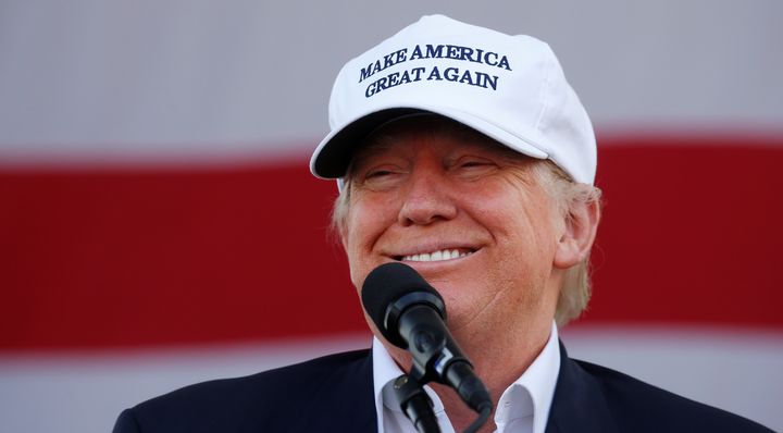 Republican presidential nominee Donald Trump holds a campaign event in Miami, Florida U.S. November 2, 2016.