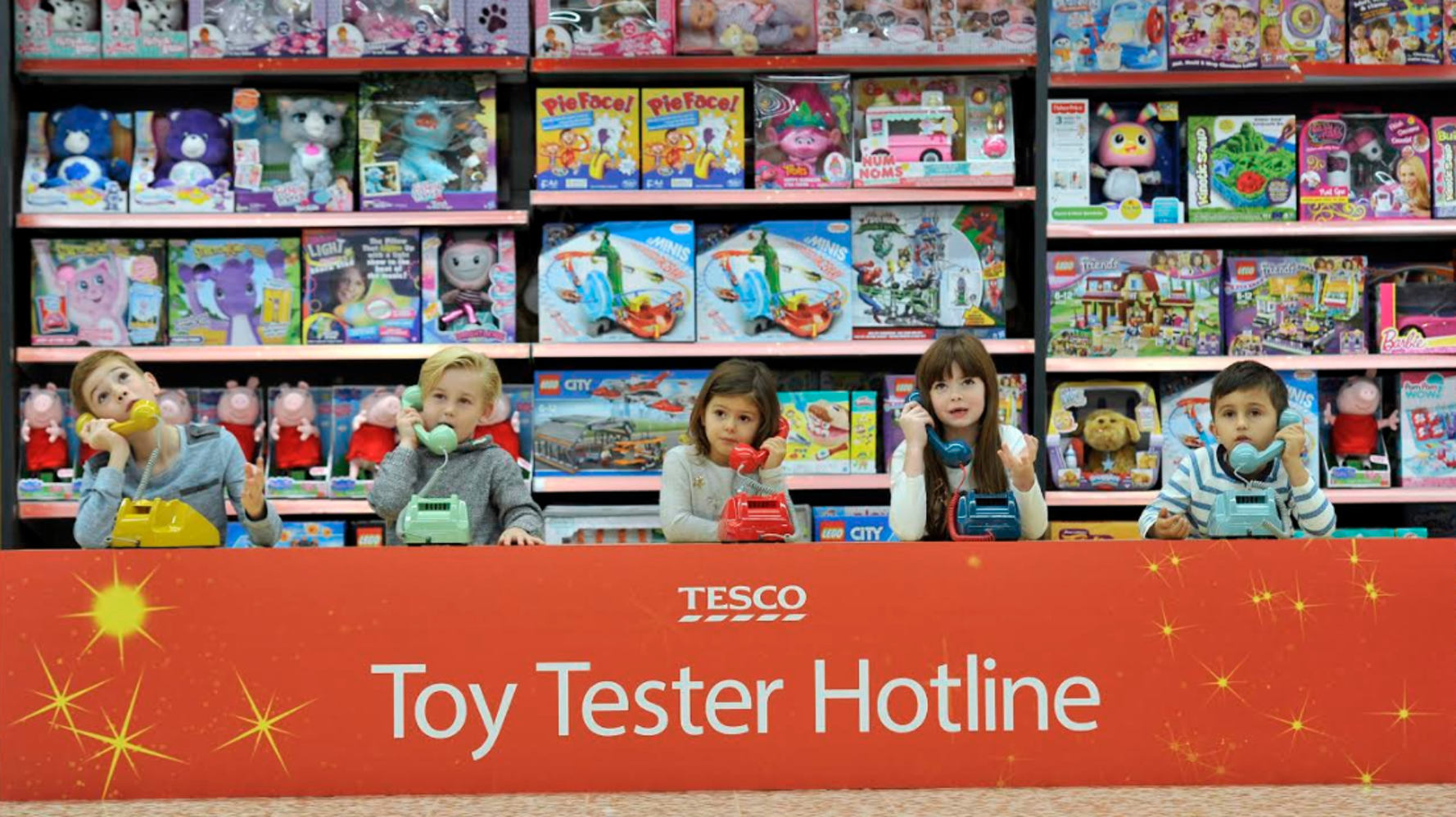 'Tesco Toy Tester Hotline' Sees Kids Manning Customer Service Phones To