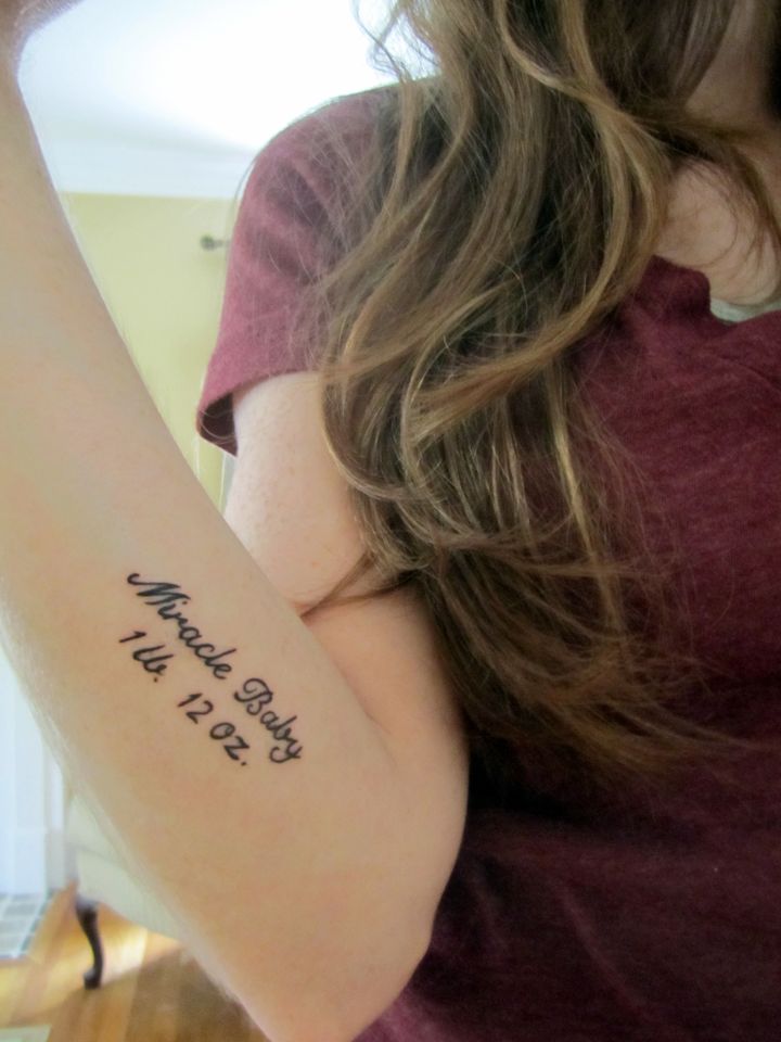 I wanted a tattoo to be meaningful. I got this done in the summer of 2012.