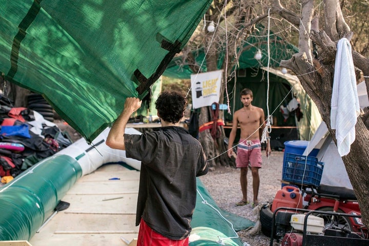 Lighthouse Relief Hellas, a Greek NGO set up by Swedish nationals last year, is run by international volunteers from across the globe, who help with the emergency response when refugees arrive in Lesbos.