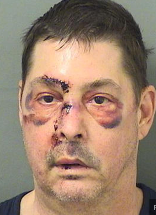 Kurt Jenkins 56 was arrested Oct 31 after police allegedly saw him driving naked through a Florida neighborhood with electric
