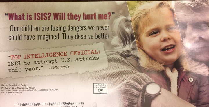 A flier sent to the 88th District in Kansas, from Rep. Ken Corbet.