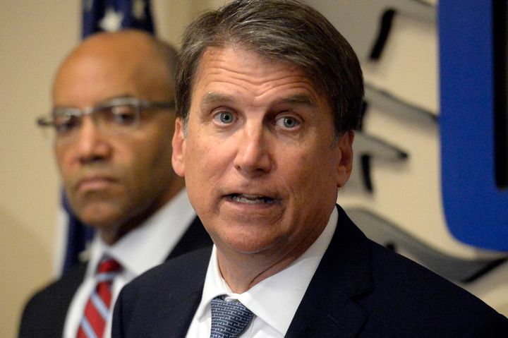 North Carolina Gov. Pat McCrory is not going down without a fight. 