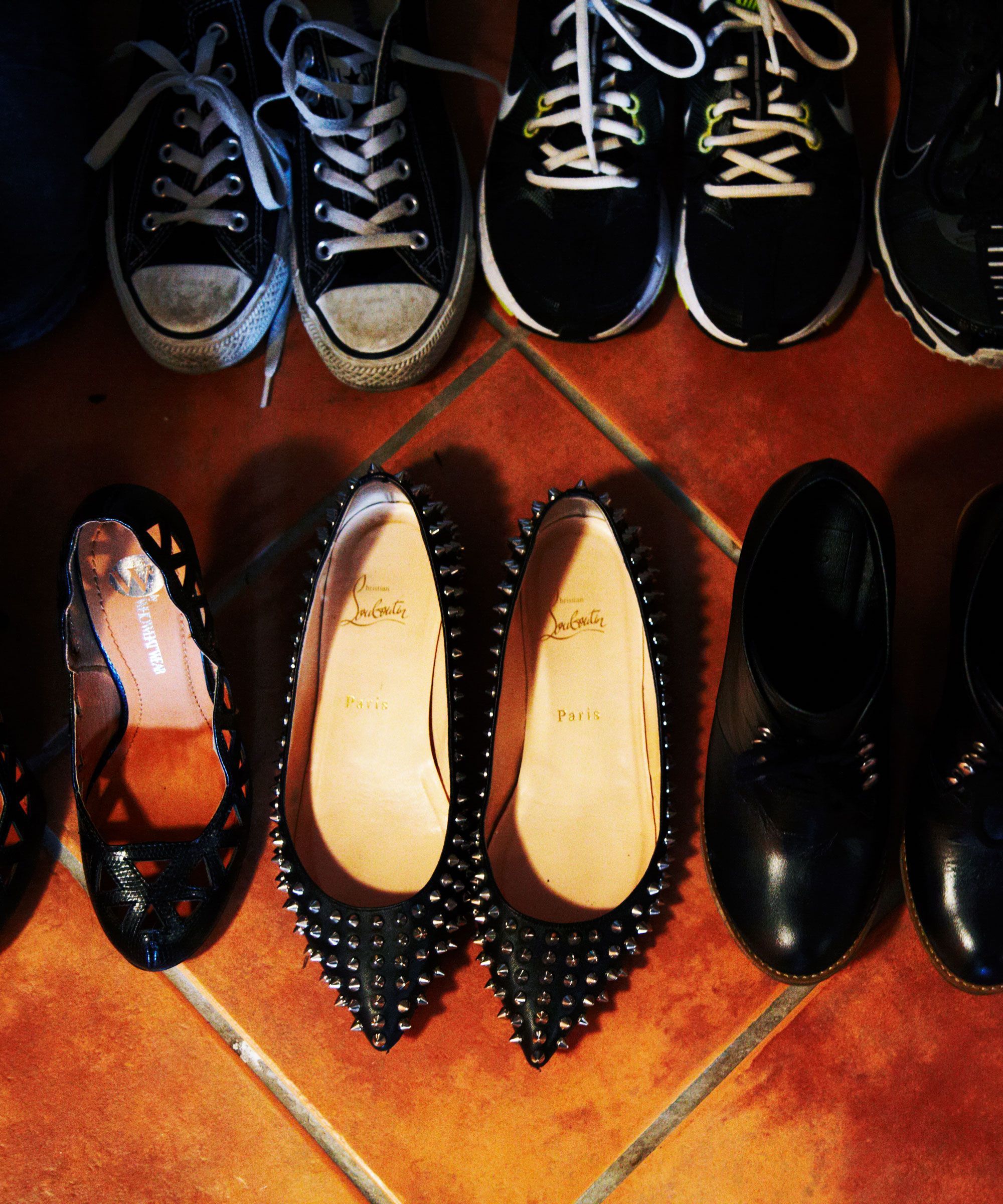 stiletto flats shoes