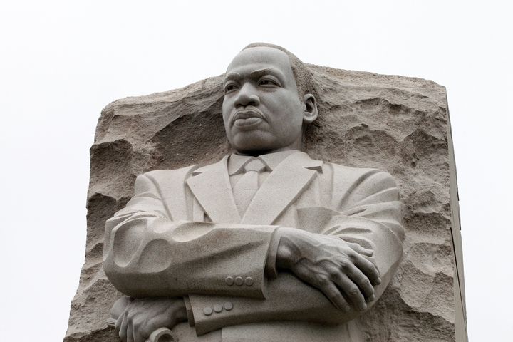Martin Luther King, Jr. Memorial on April 10, 2015 in Washington, D.C.