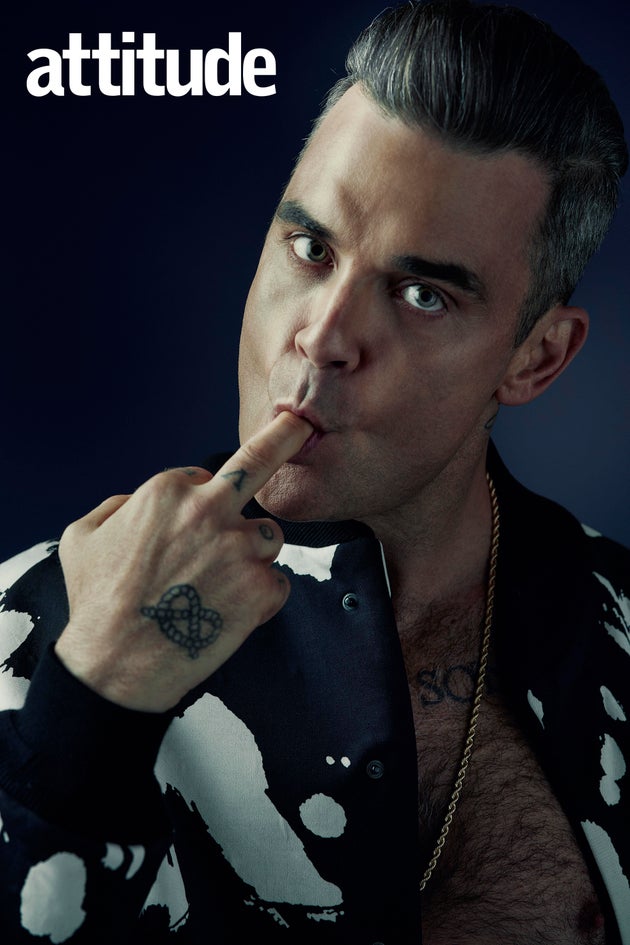 Robbie Williams Gets Naked Again For Attitude Magazine And Were Not Complaining Huffpost Uk 