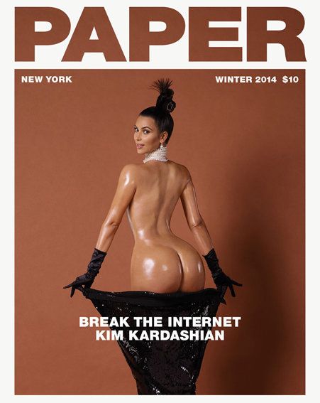 Kim Kardashian - Paper Winter 2014