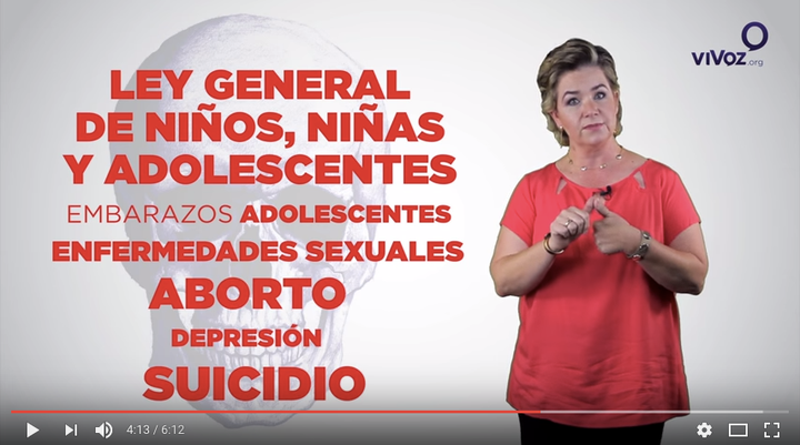 This YouTube video used in Mexico warns parents about the dangers of gender ideology.