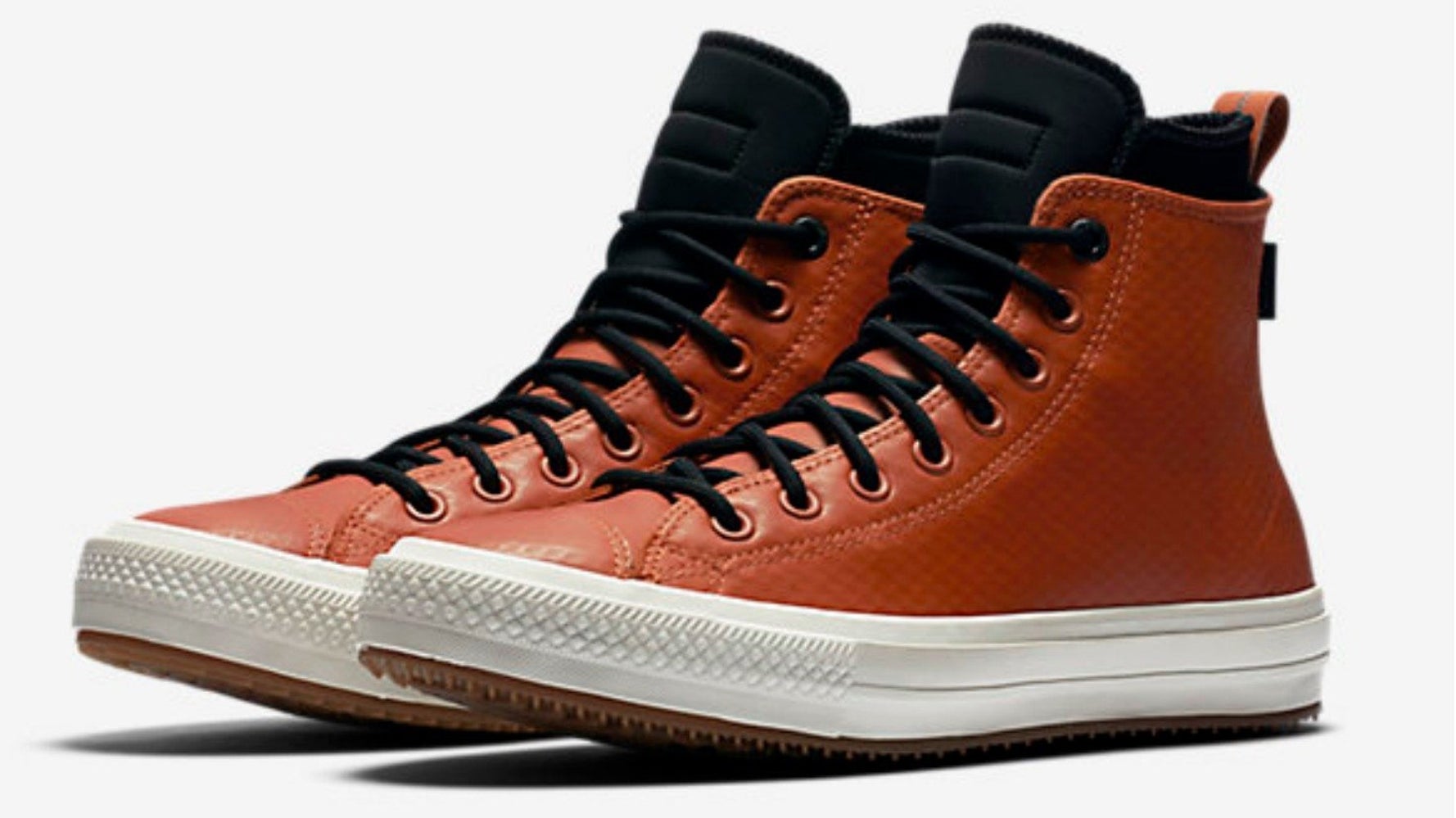 Converse top waterproof red