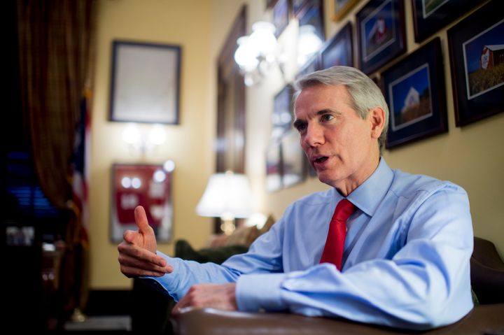 Sen. Rob Portman is supported by a super PAC that is heavily funded by dark money groups.