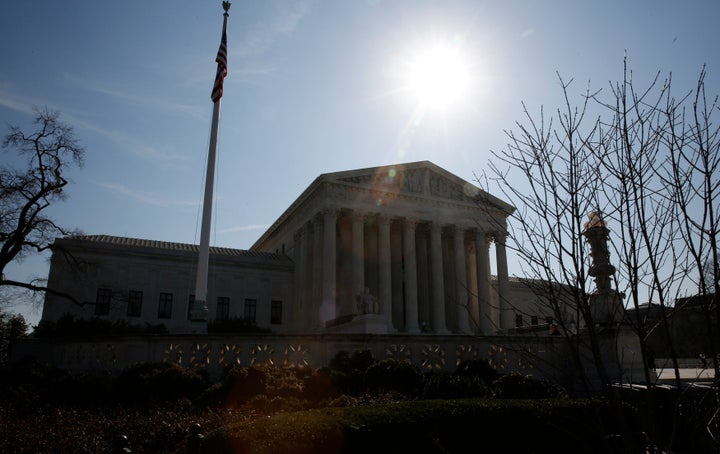 The U.S. Supreme Court building is seen in Washington, March 16, 2016.