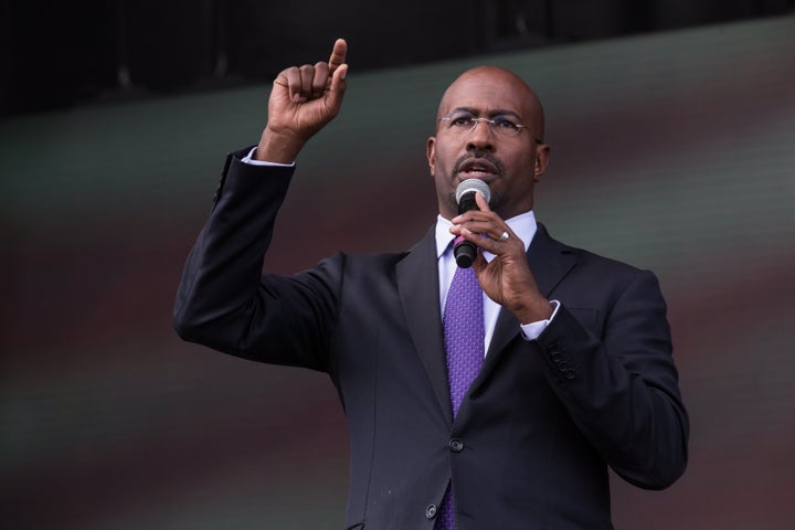 Van Jones' new Facebook video series aims to humanize political adversaries through in-person interactions.