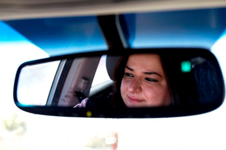 Hiba al-Sharu has defied Jordan’s patriarchal society to become one of the country’s first female taxi drivers.