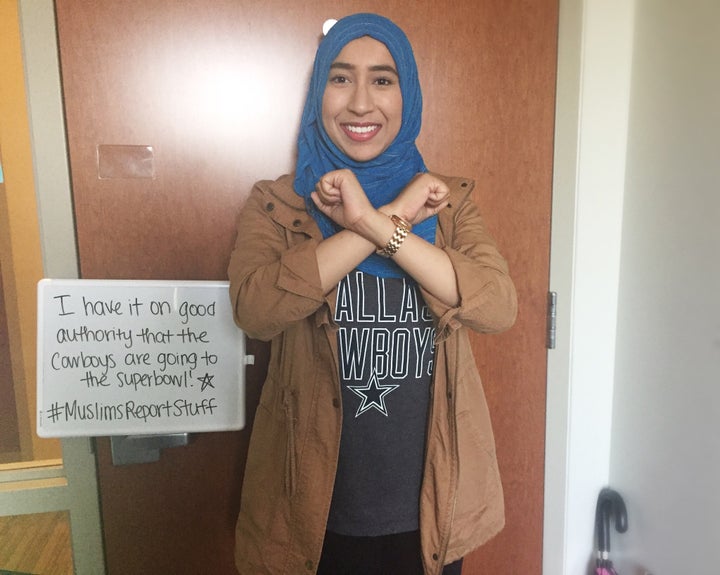 “I have it on good authority that the cowboys are going to the Superbowl! #MuslimsReportStuff”