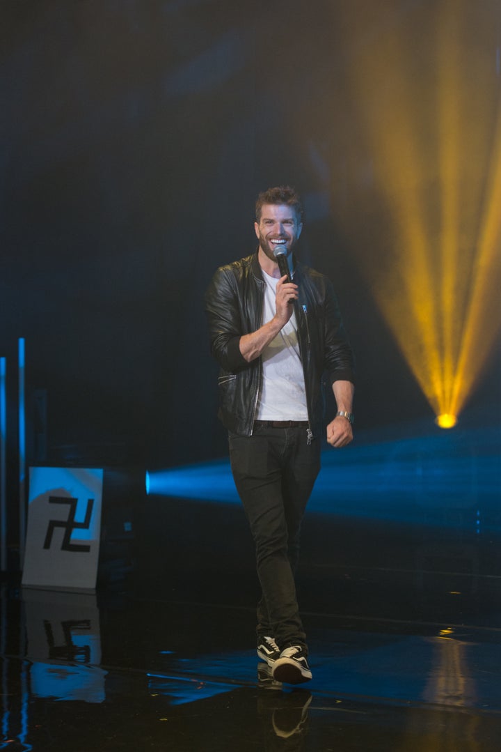 Comedian Joel Dommett at this year's Edinburgh Fringe Festival