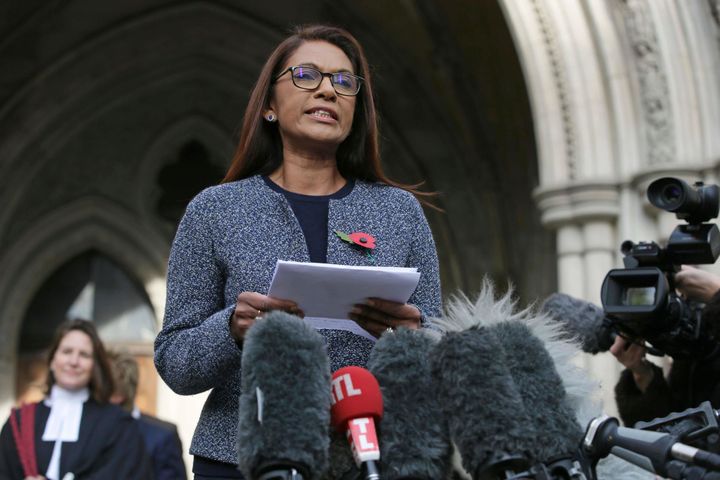 Gina Miller after her High Court victory