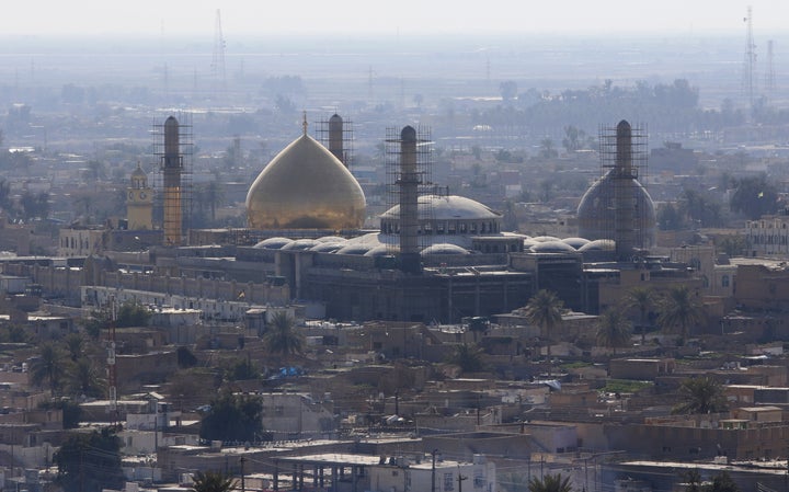 A general view of Samarra, February 3, 2016. Picture taken February 3, 2016.