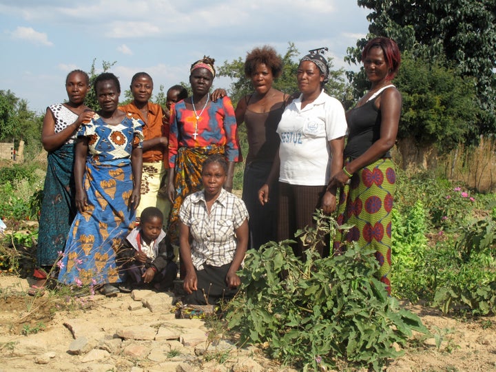 A successful community garden in Zambia facilitated by Development in Gardening which helps impoverished villages in 8 countries across Sub-Saharan Africa become more healthy and self-sustaining.