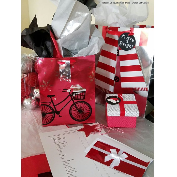 <p>Remember the reason for the tip is to show gratitude, thanking loyal and trusted employees, service providers, and family caregivers.</p>