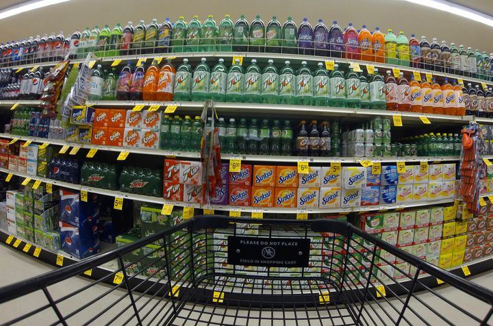 The local measures proposed a one-cent-per-ounce tax on sugar-sweetened drinks like these.