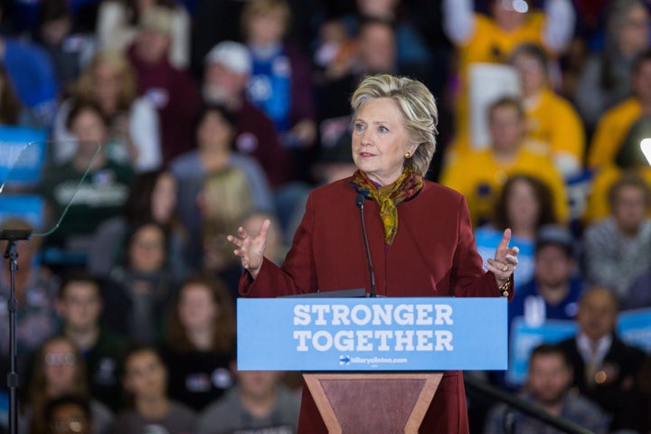 “We need a Supreme Court that will stand up on behalf of women’s rights, on behalf of the rights of the LGBT community, that will stand up and say no to Citizens United.”