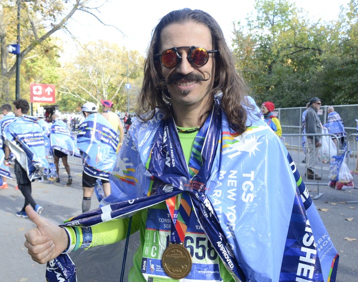 Renaud Xavier Dejean said New York City's loud, supportive crowd made running much easier than everywhere else.