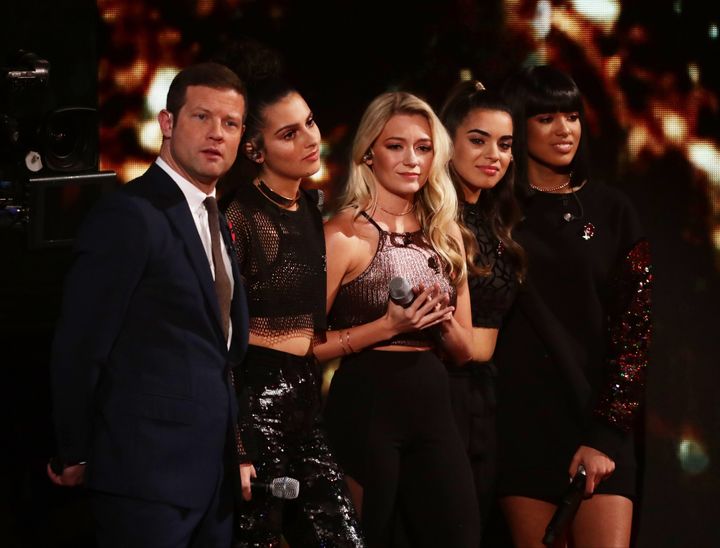 <strong>The girlband were brought back to the competition after Brooks Way were axed</strong>