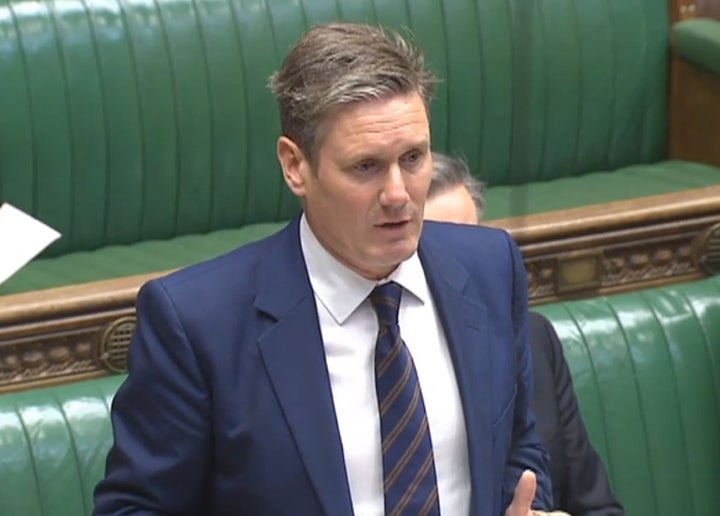 Shadow Brexit Secretary Sir Keir Starmer speaks during a debate on Brexit in the House of Commons, London.