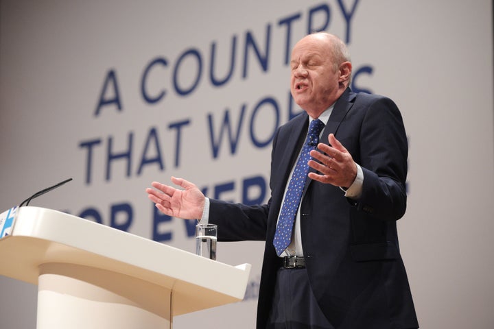 <strong>Work and Pensions Secretary Damian Green said by lowering the benefit 'we are ensuring the values of this Government continue to chime with those of ordinary working people'</strong>