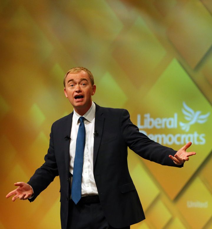 <strong>Liberal Democrat Leader Tim Farron said May had 'misled' the British public and 'is now clobbering those who can least afford it'</strong>