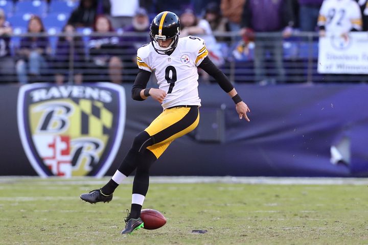Oops. Chris Boswell's onside kick for the Pittsburgh Steelers went nowhere -- and the Baltimore Ravens won, 21-14.