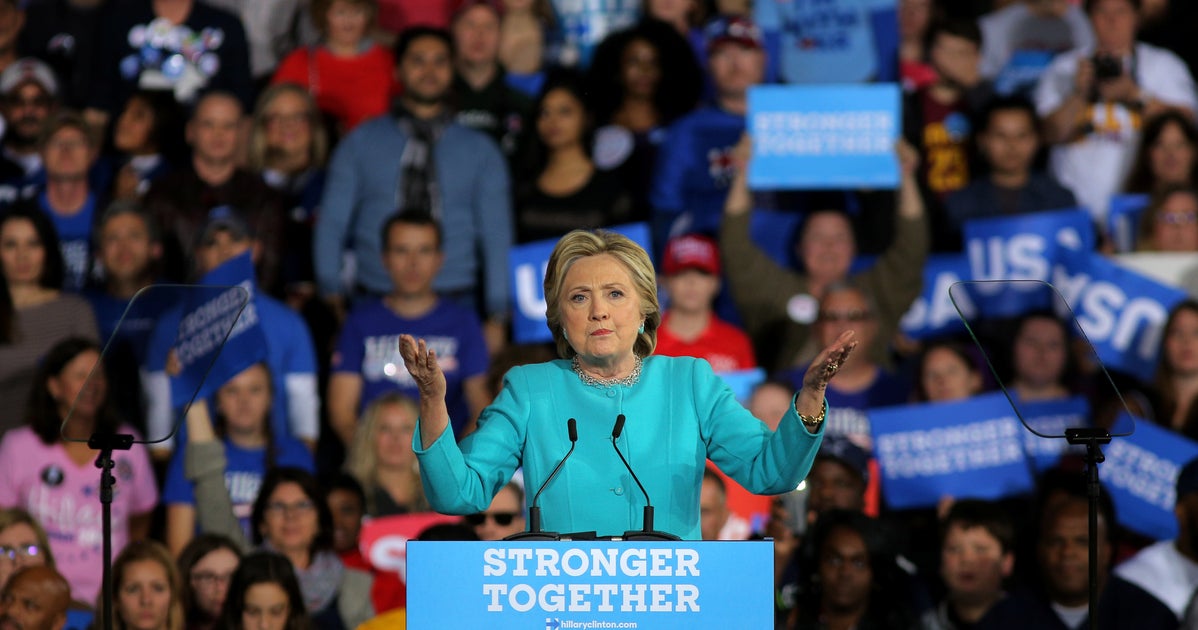 Hillary Clinton Gets Boost From FBI News As Race Hits Final Day ...