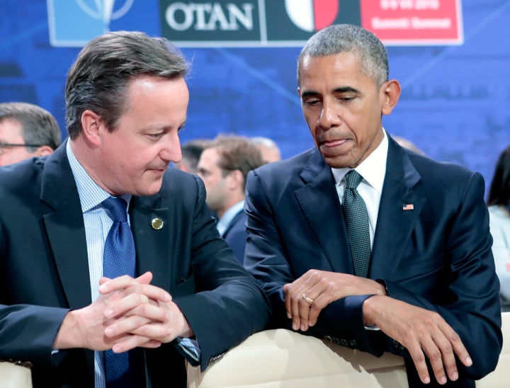 David Cameron and Barack Obama